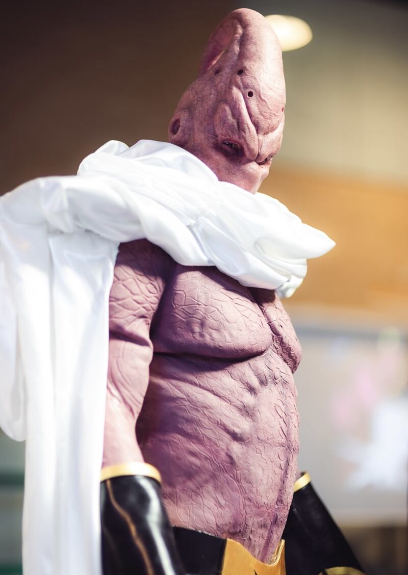 Cosplay de Majin Buu. Foto: Buureal.