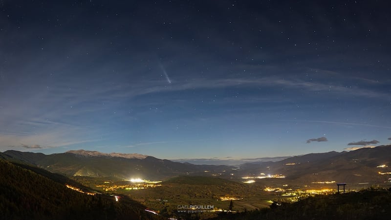 Tsuchinshan-ATLAS desde Cerdanya - Gael Piguillem