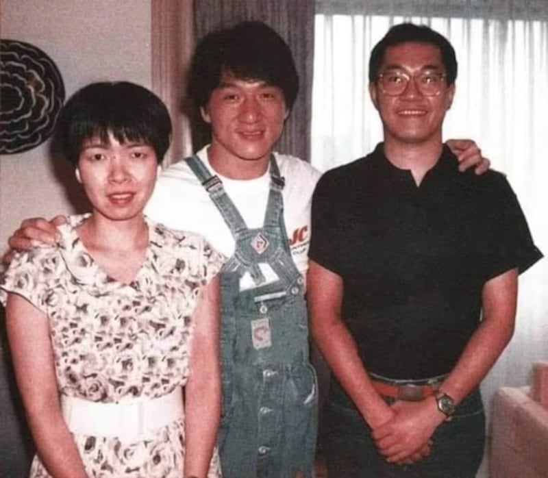 Nachi Mikami, Jackie Chan y Akira Toriyama