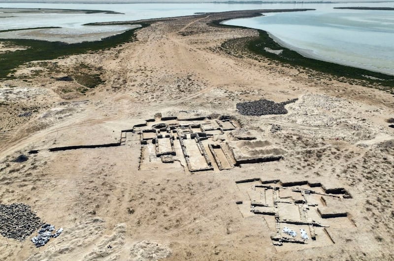 Monasterio | Imagen: Departamento de Arqueología y Turismo de Umm al-Quwain