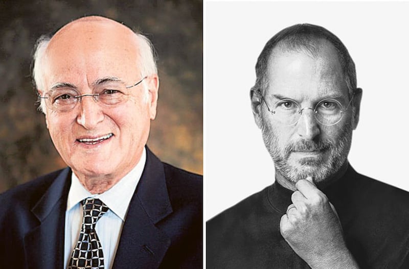 Abdul Fattah Jandali y Steve Jobs