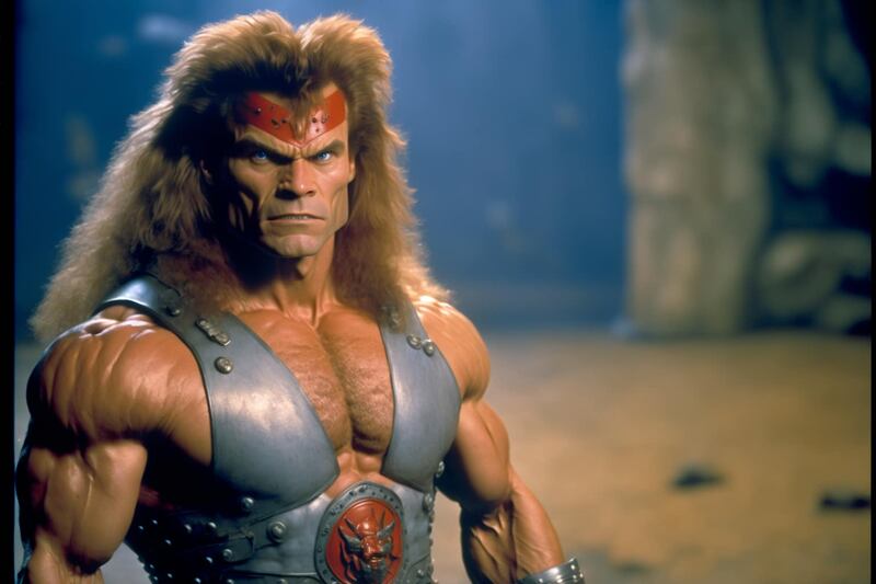 La Inteligencia Artificial de Midjourney crea una serie de retratos que muestran a los Thundercats como una película de la década de los 70.