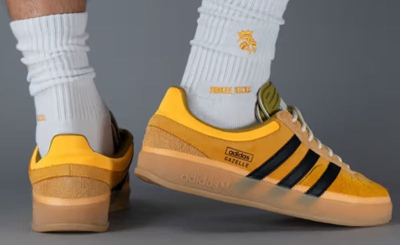 Bad Bunny x Adidas Gazelle Indoor Yellow Sample