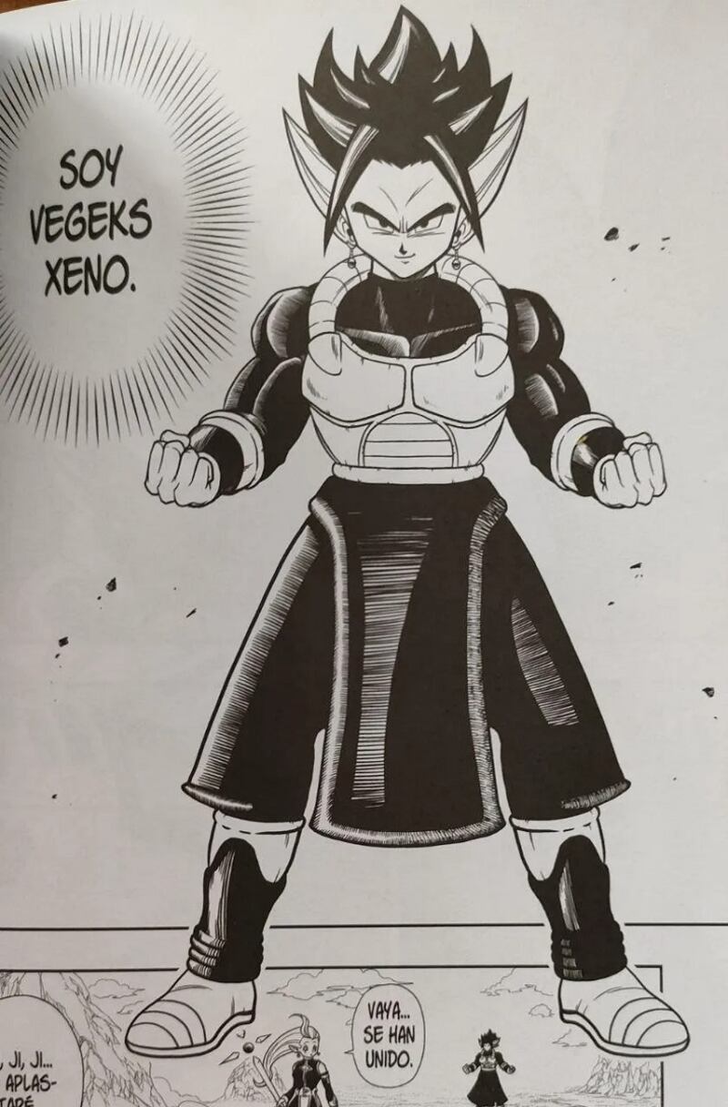 Vegeks, fusión entre Vegeta y Trunks.