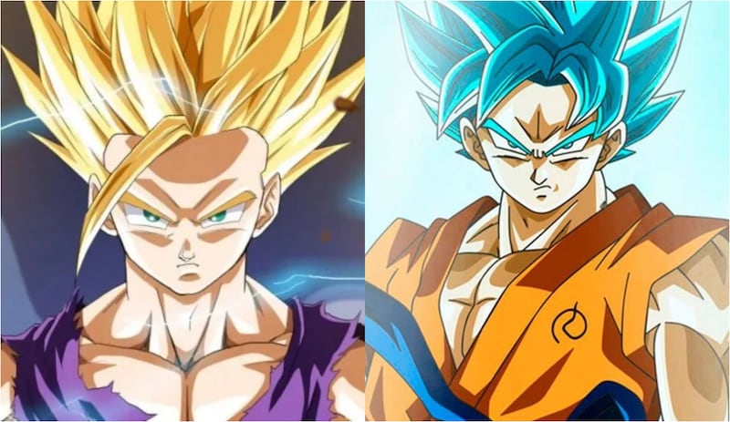 Goku vs Gohan