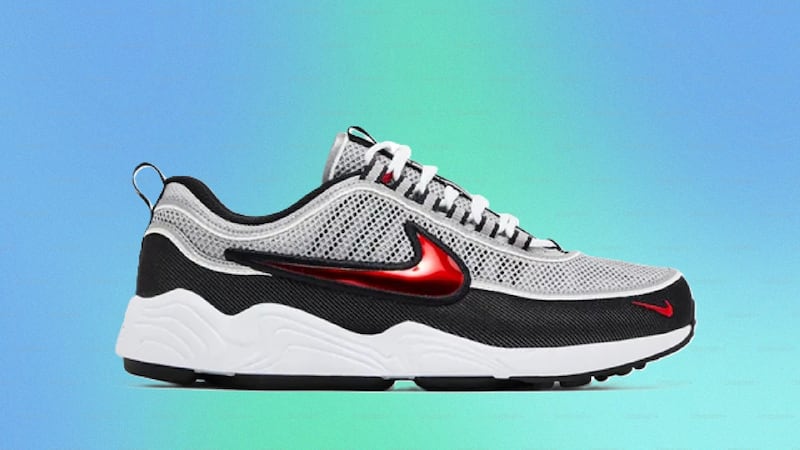 Nike Air Zoom Spiridon SP 'Silver Red'