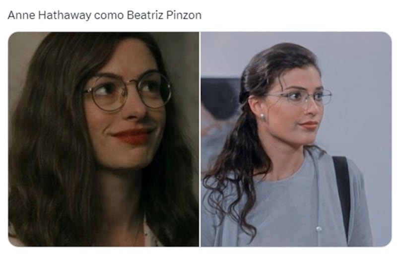 Personajes Betty La Fea con intérpretes de Hollywood