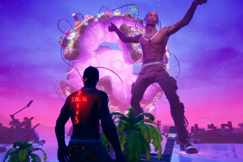 Travis Scott en Fortnite