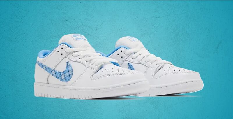 Nicole Hause x Nike Dunk Low Pro SB 'White University Blue'