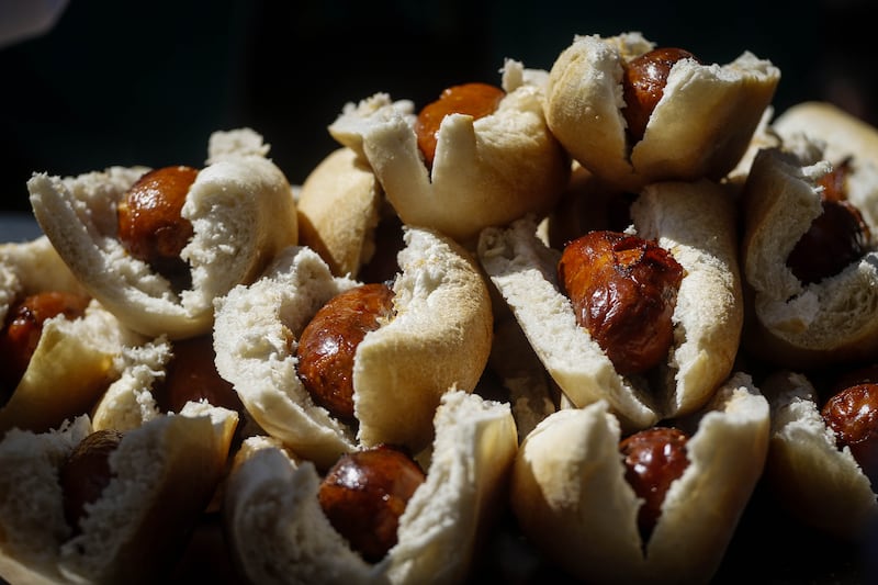 Choripán en Fiestas Patrias