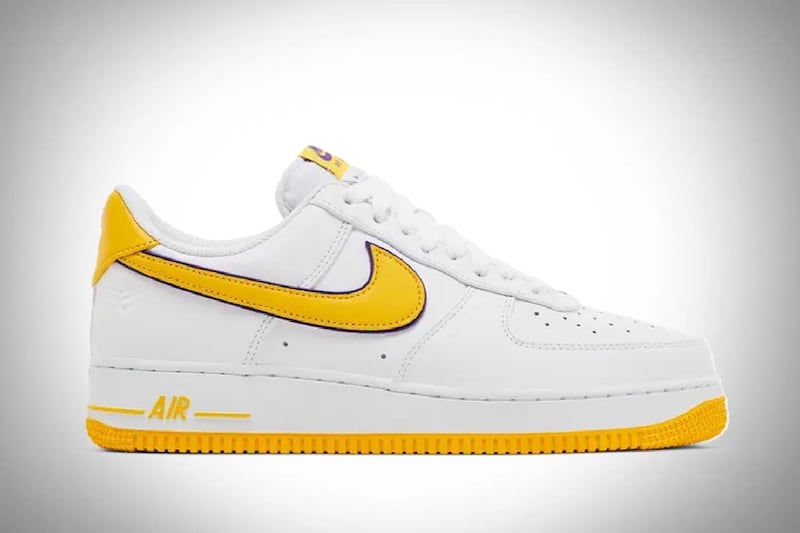 Kobe Bryant x Nike Air Force 1 Low Retro QS 'Lakers Home'