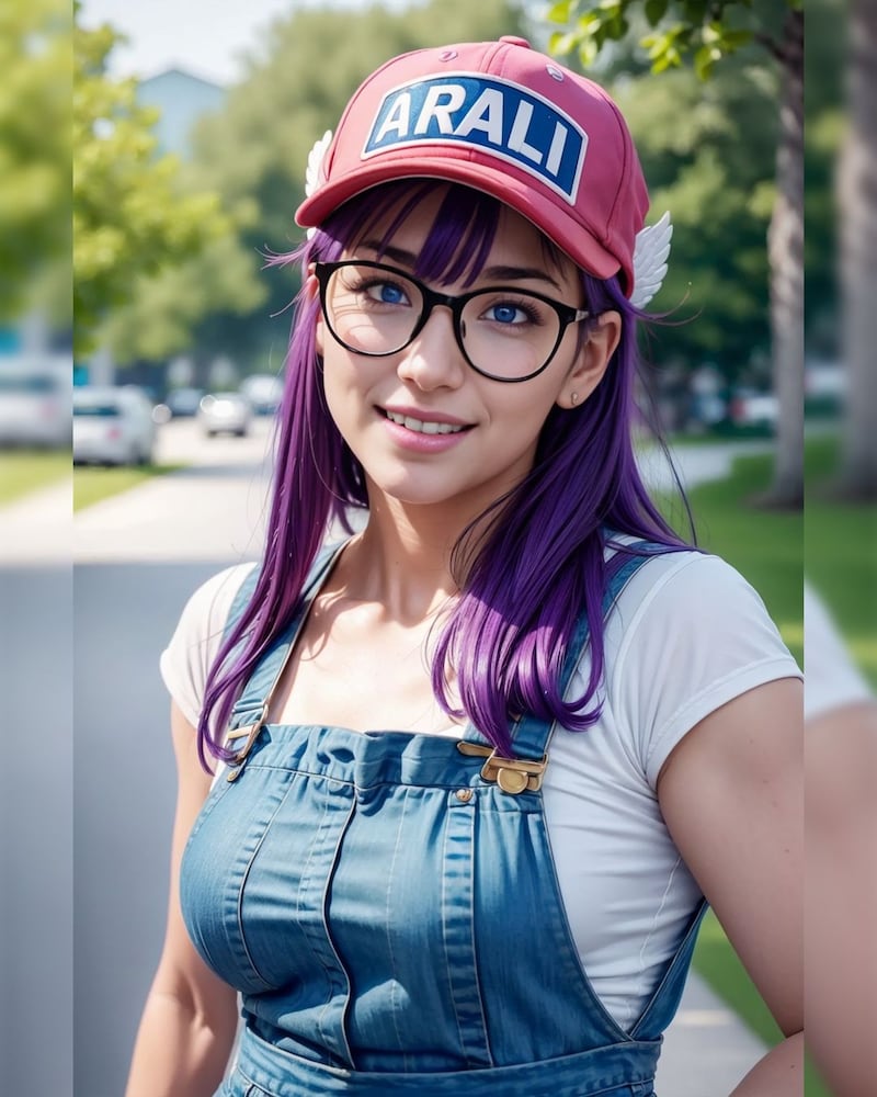 Arale según My Smart Arts