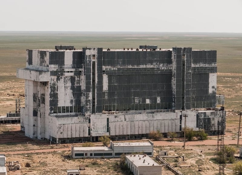 Programa Burán en el cosmódromo Baikonur - Foto vía Astroaventura 2