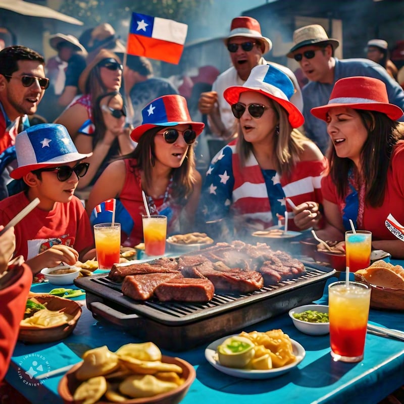 Fiestas Patrias de Chile según la IA