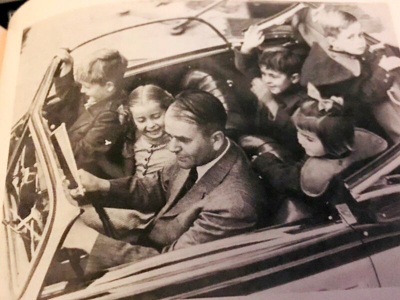 Albert Speer y su familia