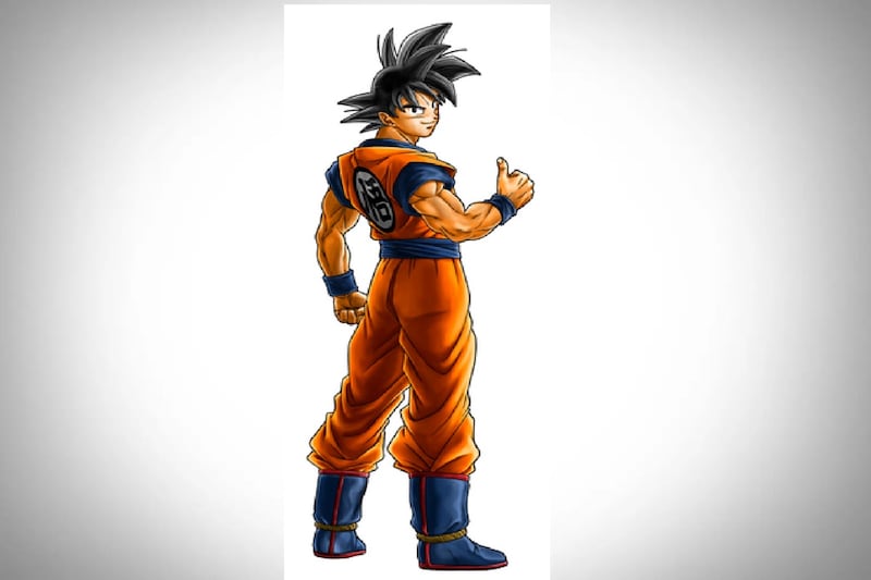 Goku hecho por Toyotaro