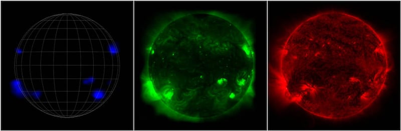 El Sol bajo distintas ópticas