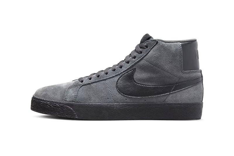 Nike SB Blazer Mid Anthracite Suede