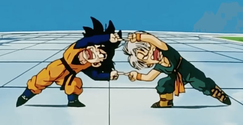 Fusión Goten y Trunks