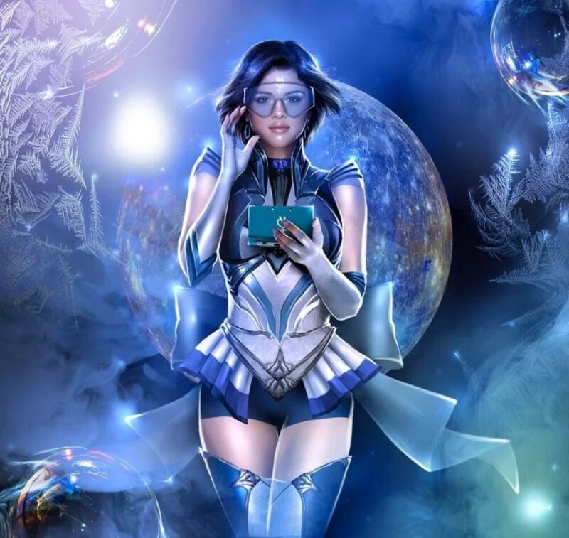 Sailor Mercury Selena Gómez