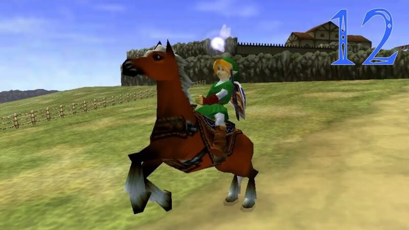 Link sobre Epona